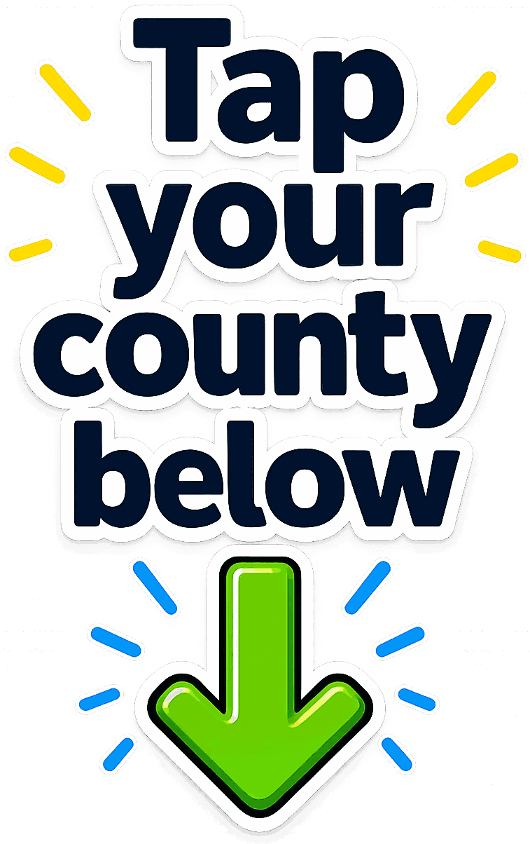 Tap your county below